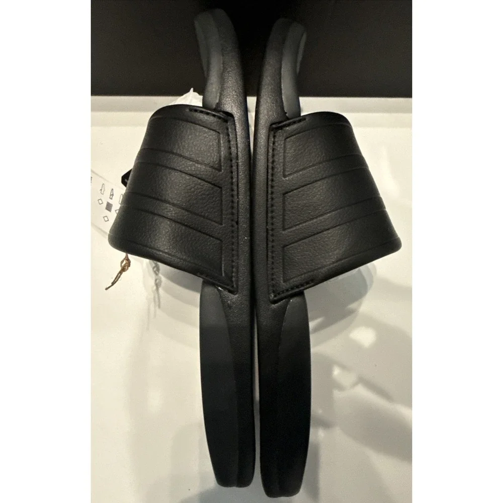 adidas ADILETTE COMFORT 2.0 Black Slip-ons Men 11/ Women 12 New In Box NiB Tags